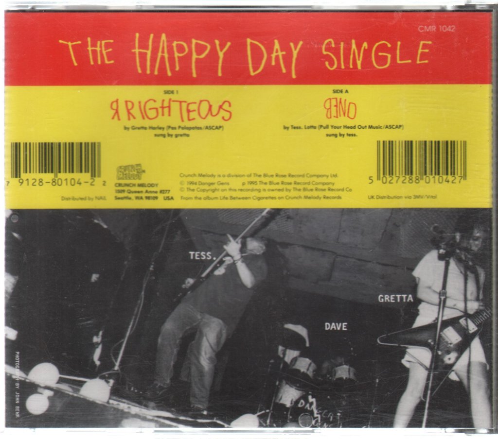 Danger Gens - Happy Day Single - Cd