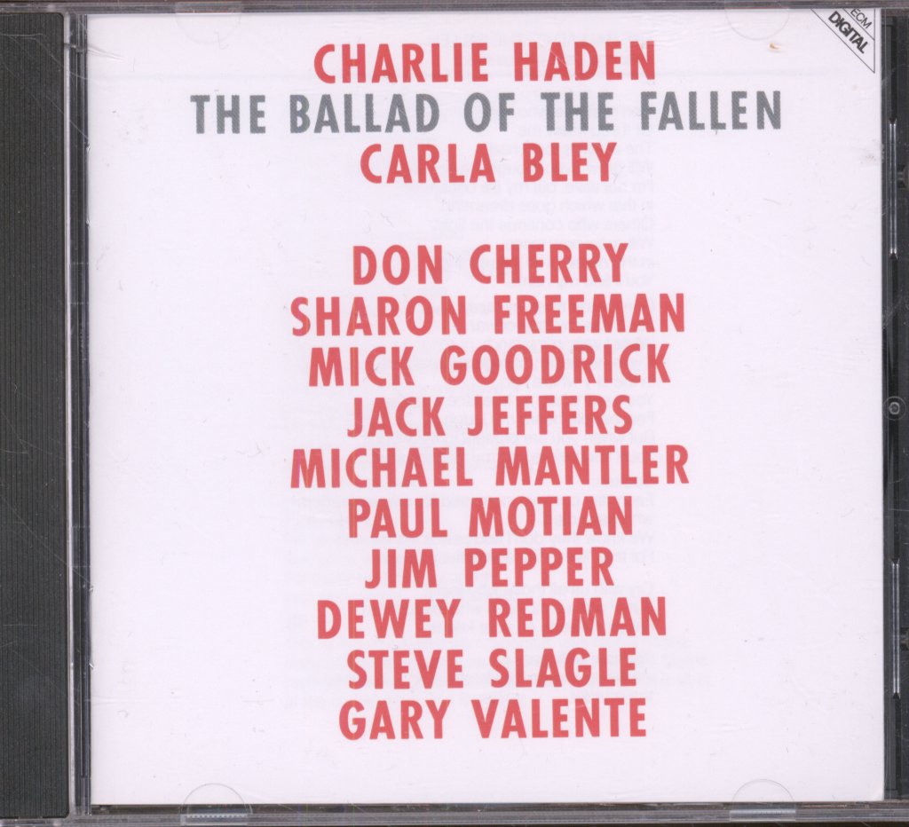 Charlie Haden - Ballad Of The Fallen - Cd