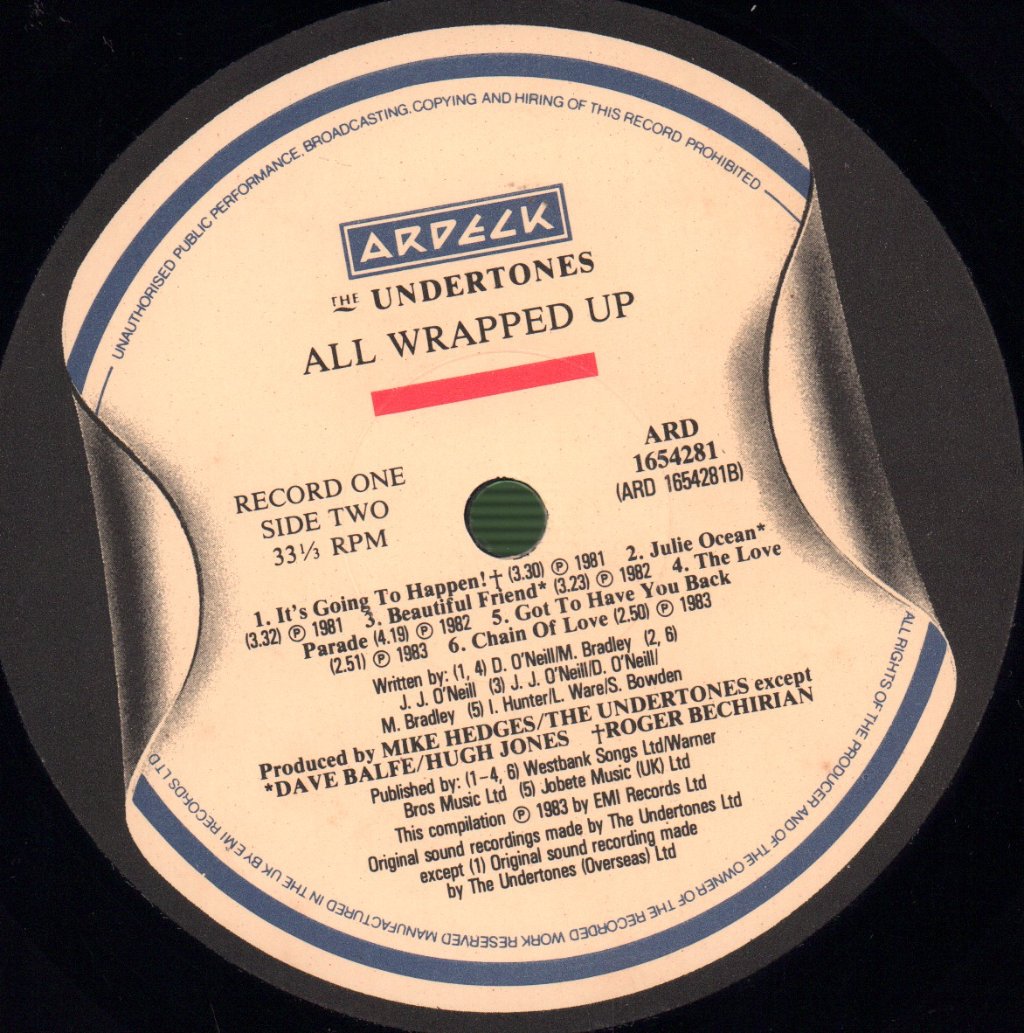Undertones - All Wrapped Up - Double Lp