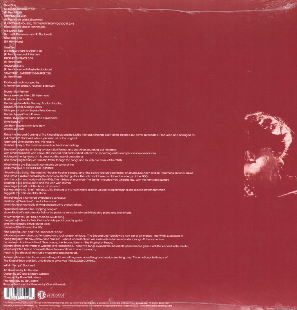 Little Richard - Second Coming - Lp