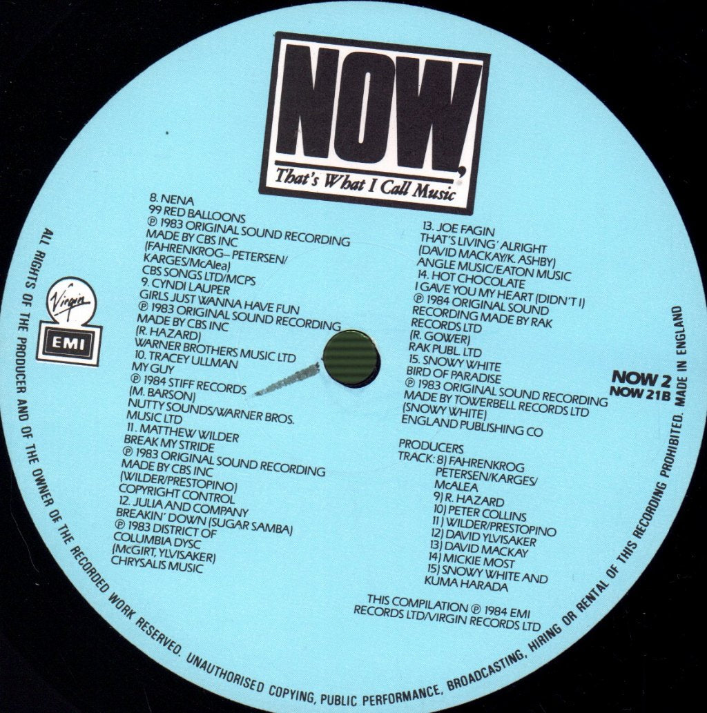 Various Artists - Now That's What I Call Music 2 - Double Lp