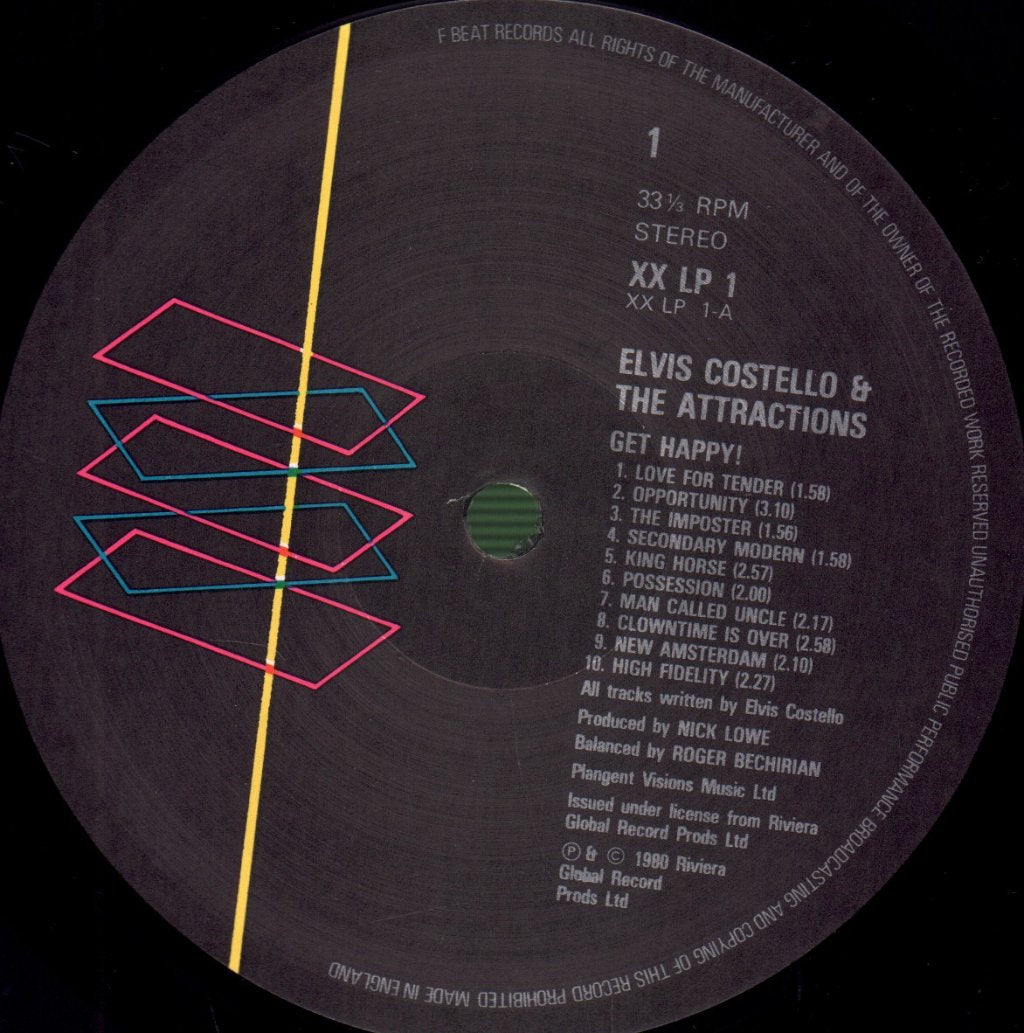 Elvis Costello - Get Happy - Lp