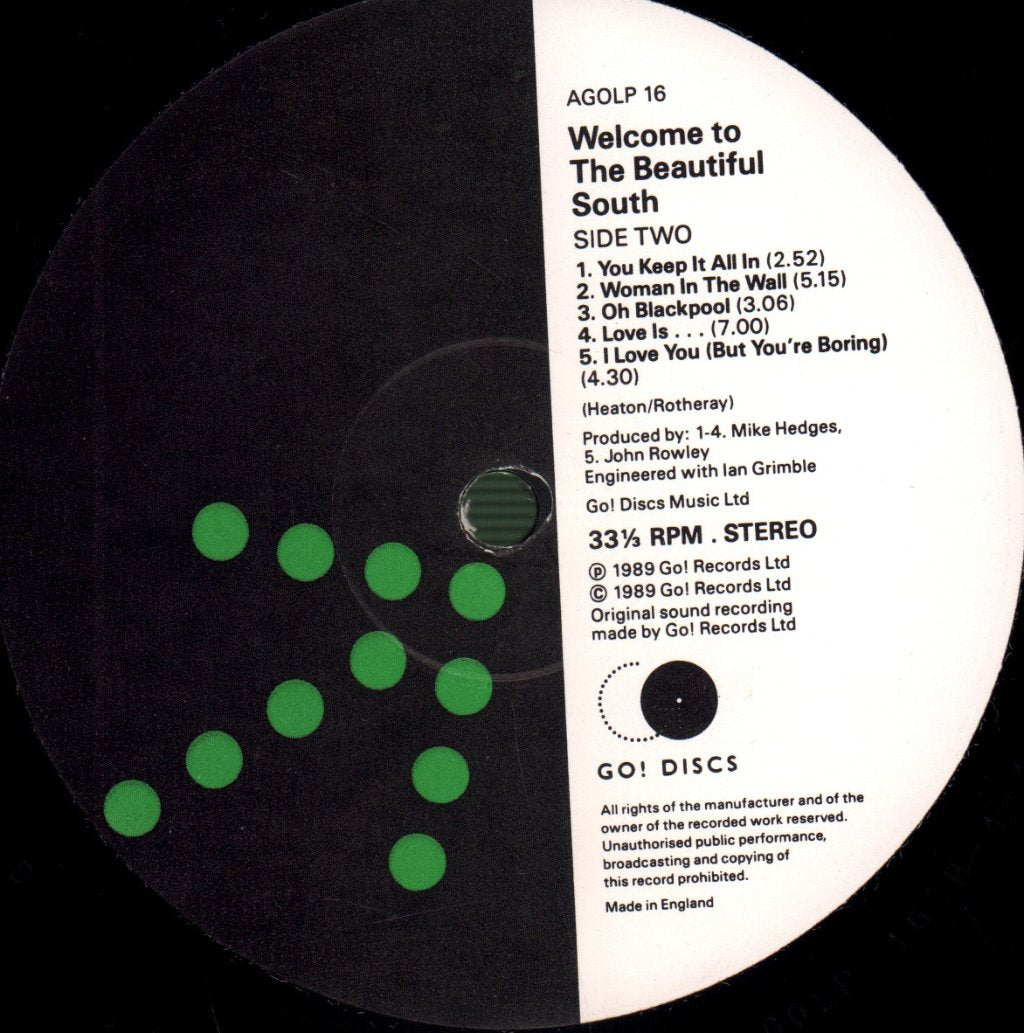 Beautiful South - Welcome To The - Lp