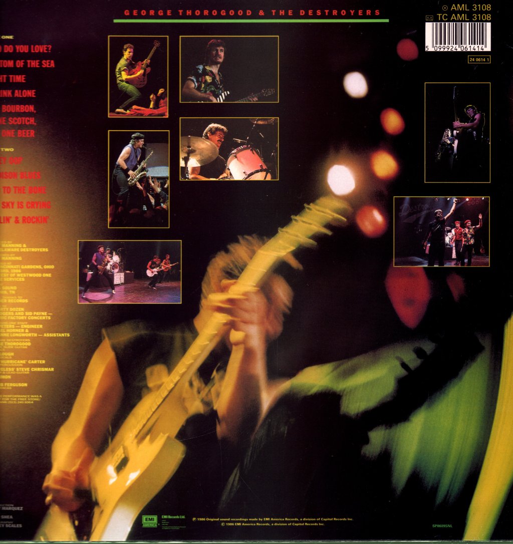 George Thorogood & The Destroyers - Thorogood Live - Lp
