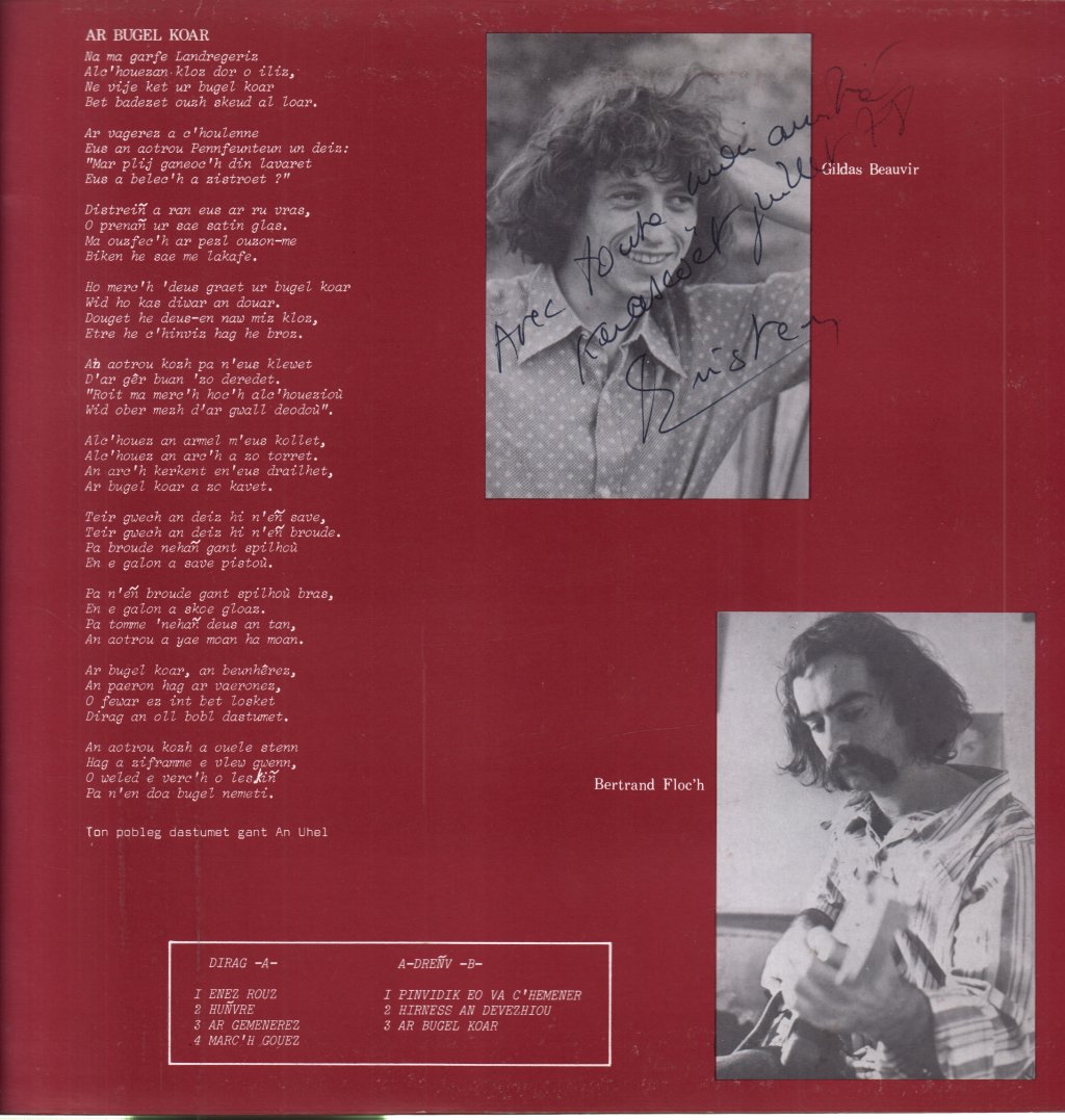 kristen nogues - Marc'h Gouez - Lp