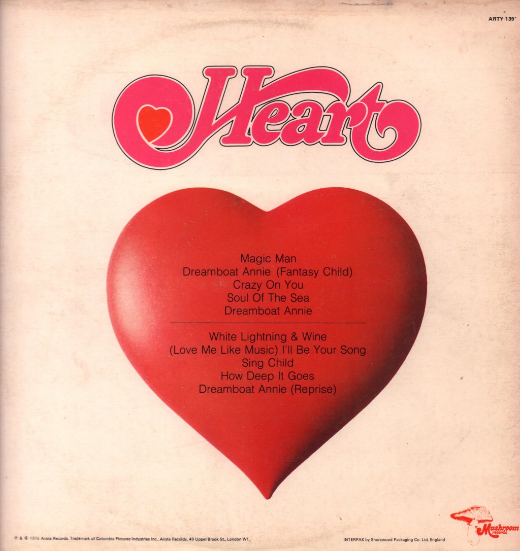 Heart - Dreamboat Annie - Lp