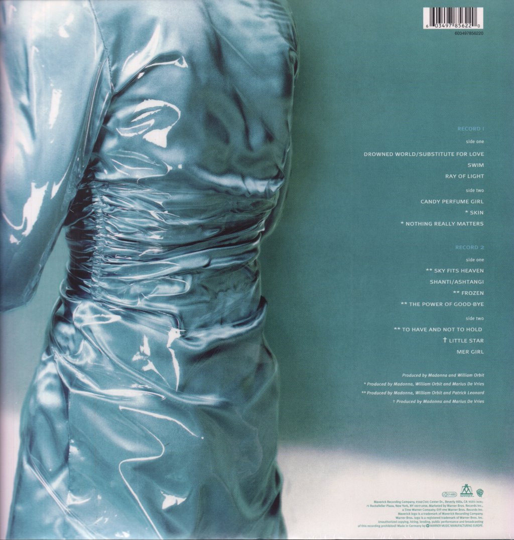 Madonna - Ray Of Light - Double Lp