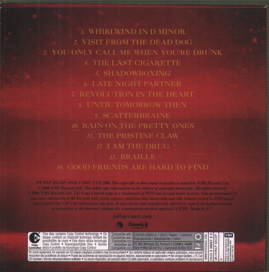 Ed Harcourt - Beautiful Lie - Cd