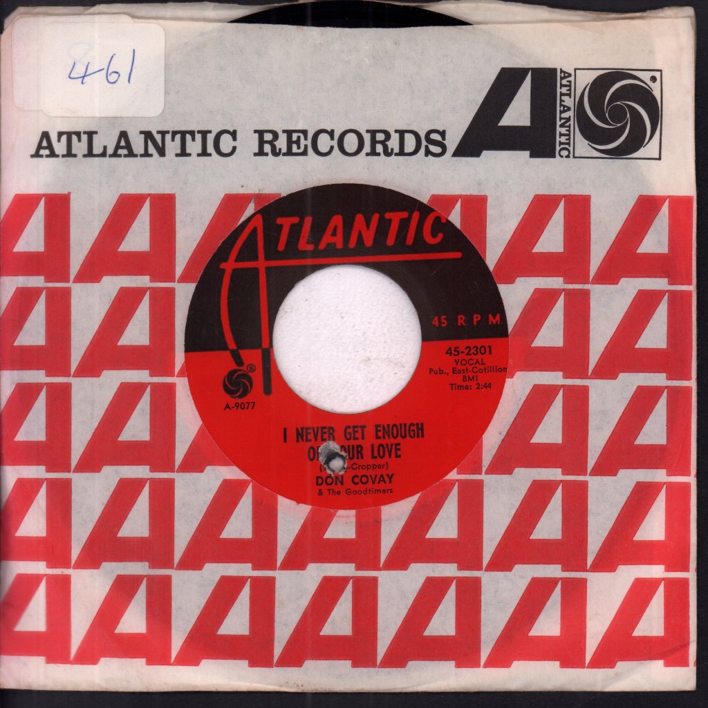 Don Covay & The Goodtimers - Seesaw - 7 Inch