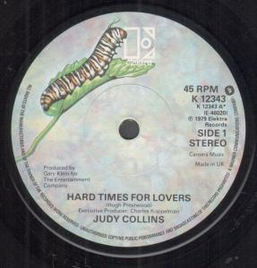 Judy Collins - Hard Times For Lovers - 7 Inch