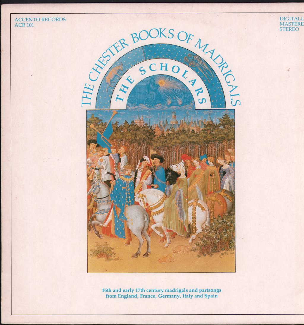 Scholars - Chester Book of Madrigals - Lp