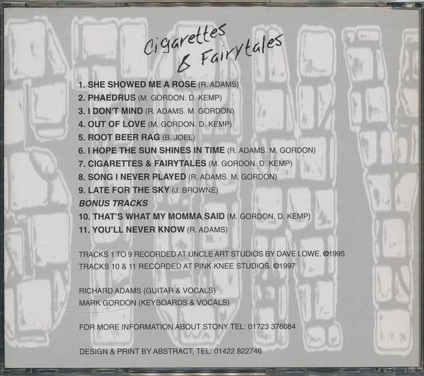stony - Cigarettes and Fairytales - Cd