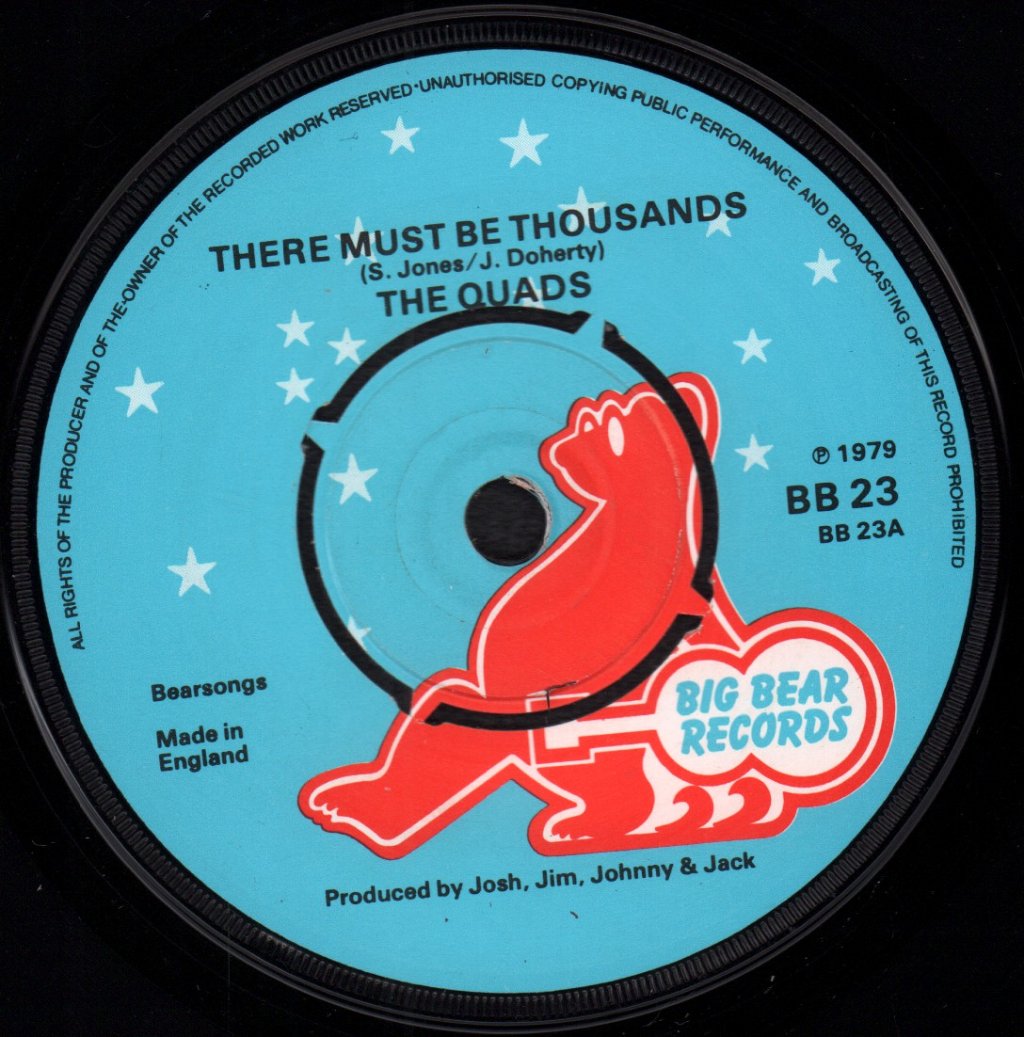 Quads - There Must Be Thousands - 7 Inch