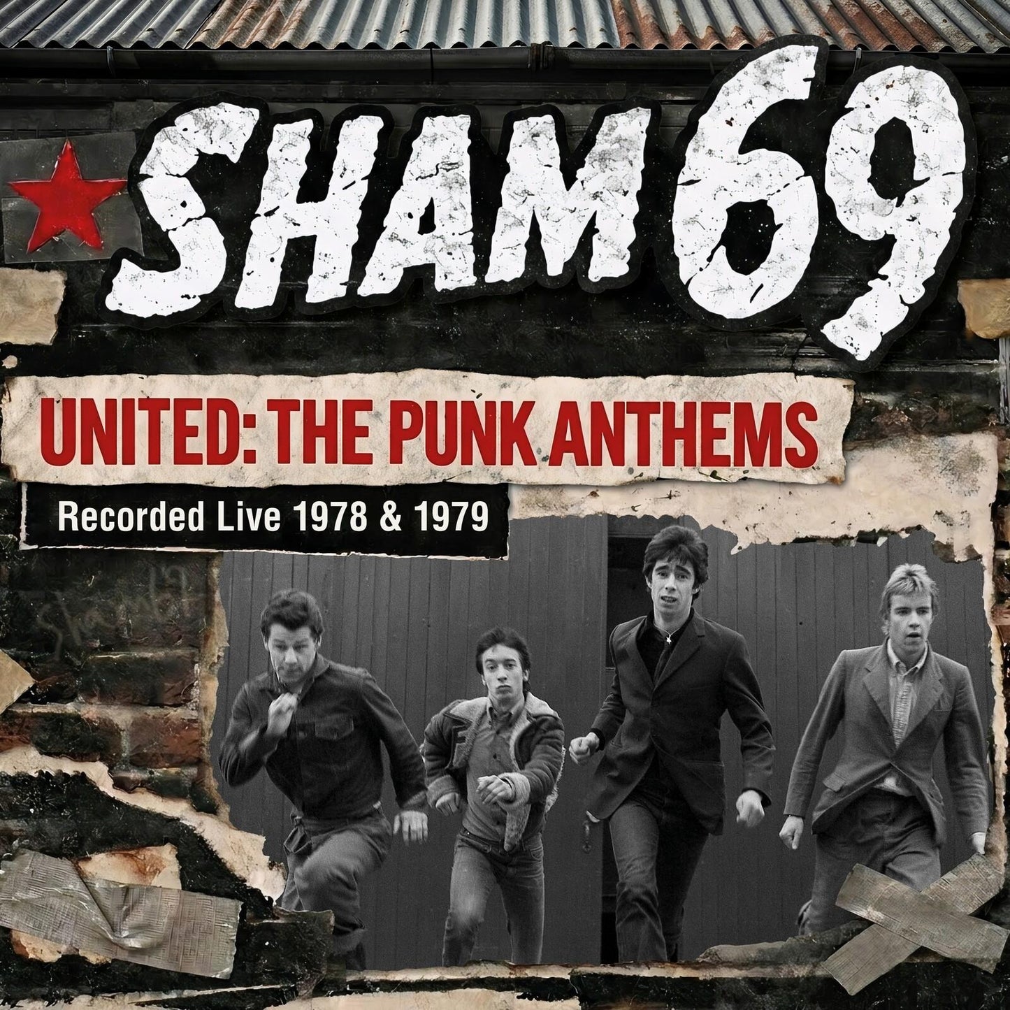 Sham 69 - United: the Punk Anthems Recorded Live 1978 & 1979 - Lp