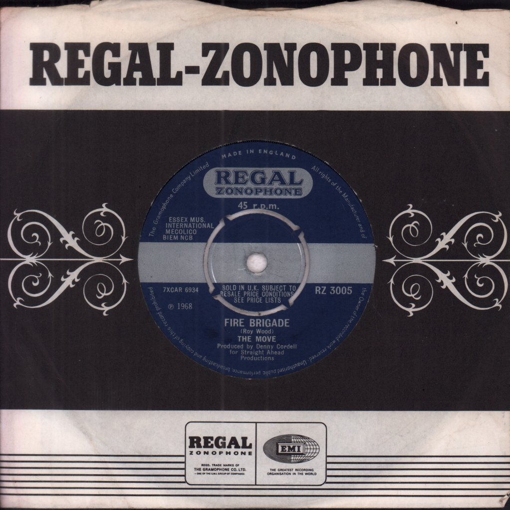 Move - Fire Brigade - 7 Inch