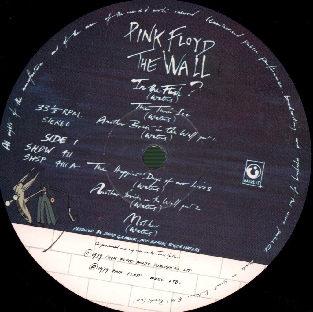 Pink Floyd - Wall - Double Lp