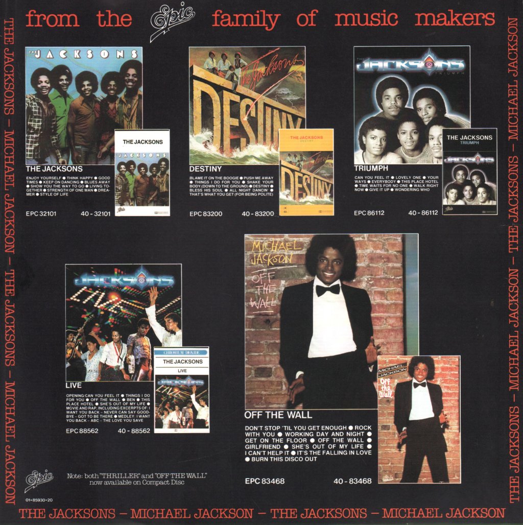 Michael Jackson - Thriller - Lp