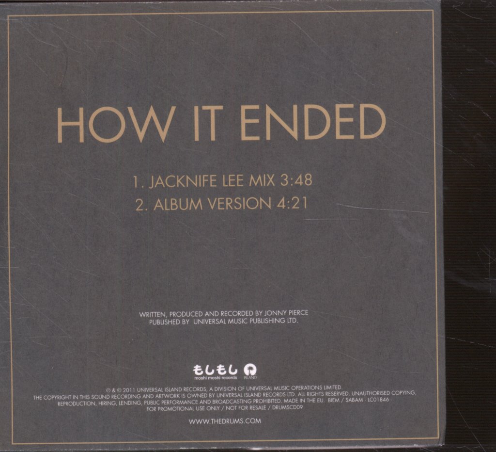 Drums - How It Ended - Cd