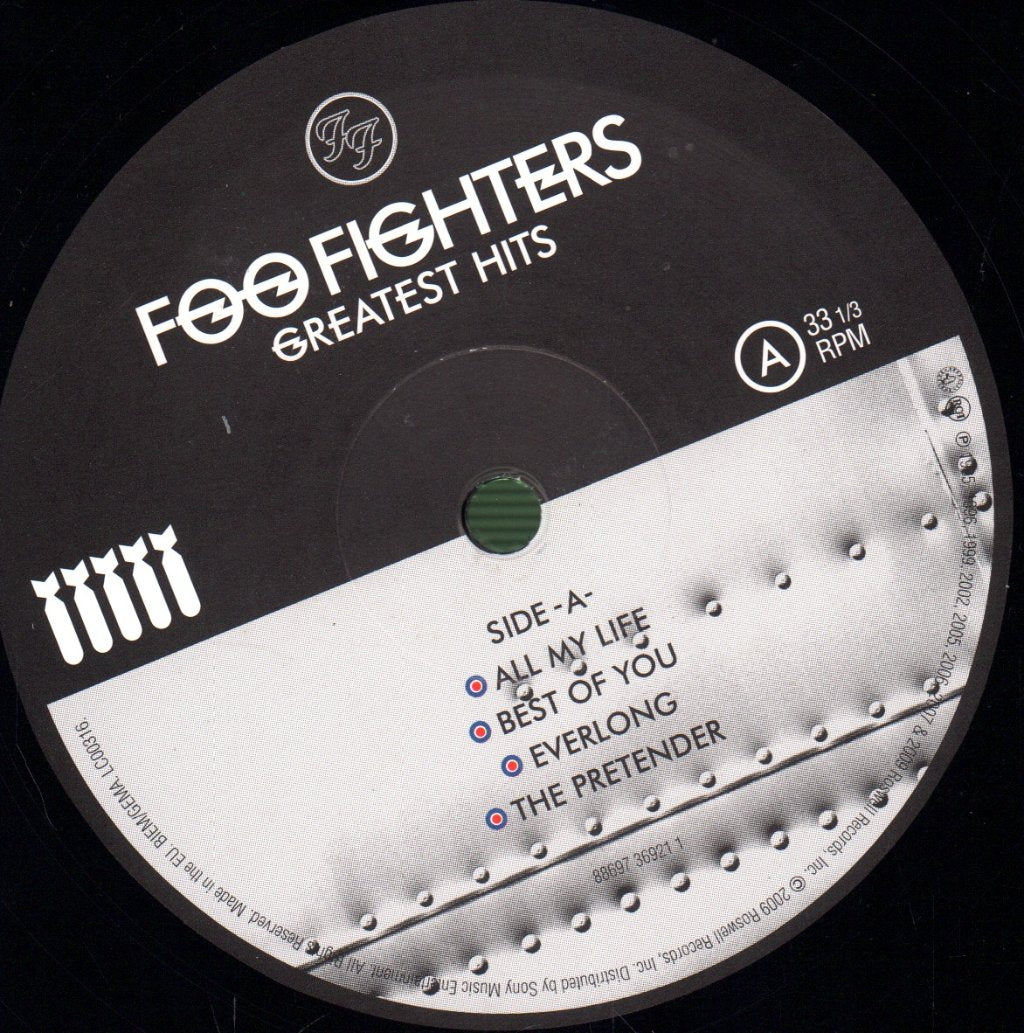 Foo Fighters - Greatest Hits - Double Lp