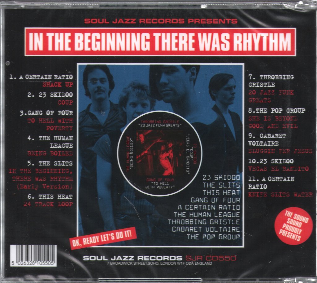 Various Artists - In The Beginning There Was Rhythm - Cd