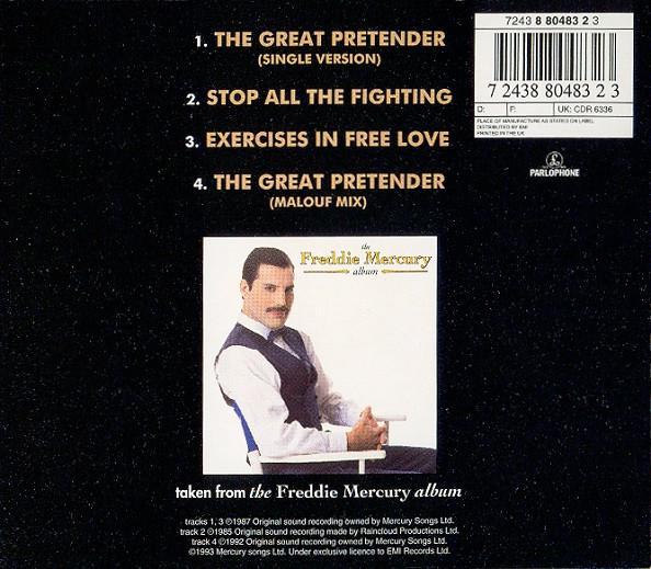 Freddie Mercury - Great Pretender - Cd