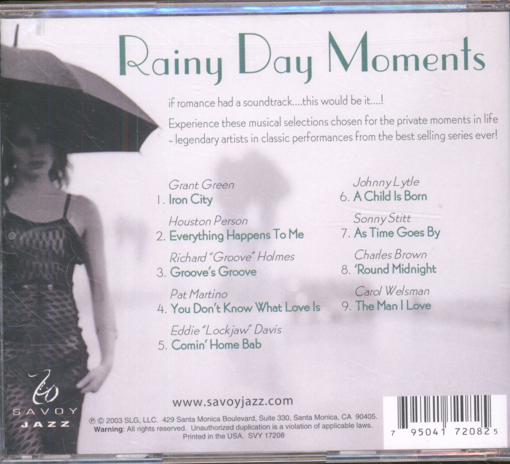 Rainy Day Moments - Rainy Day Moments - Cd