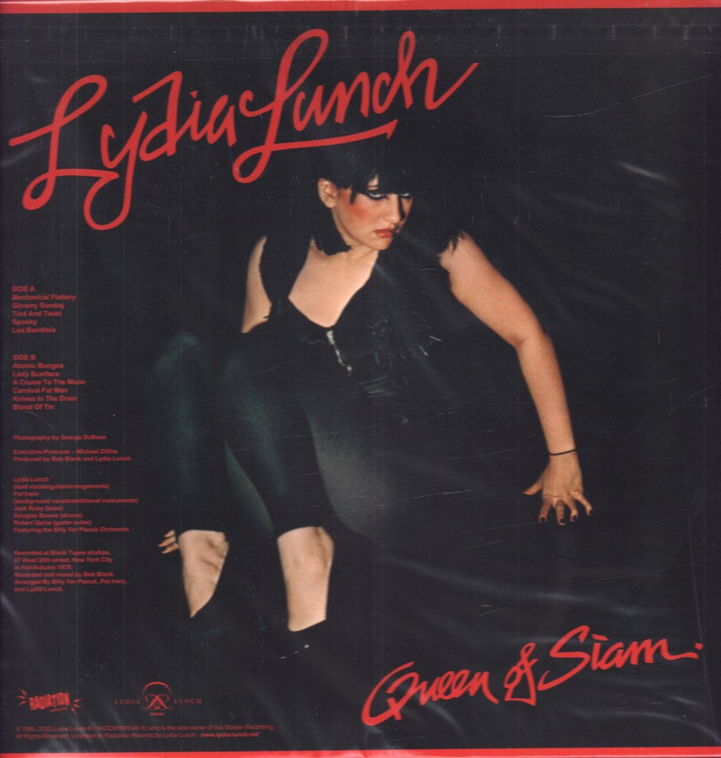 Lydia Lunch - Queen of Siam - Lp