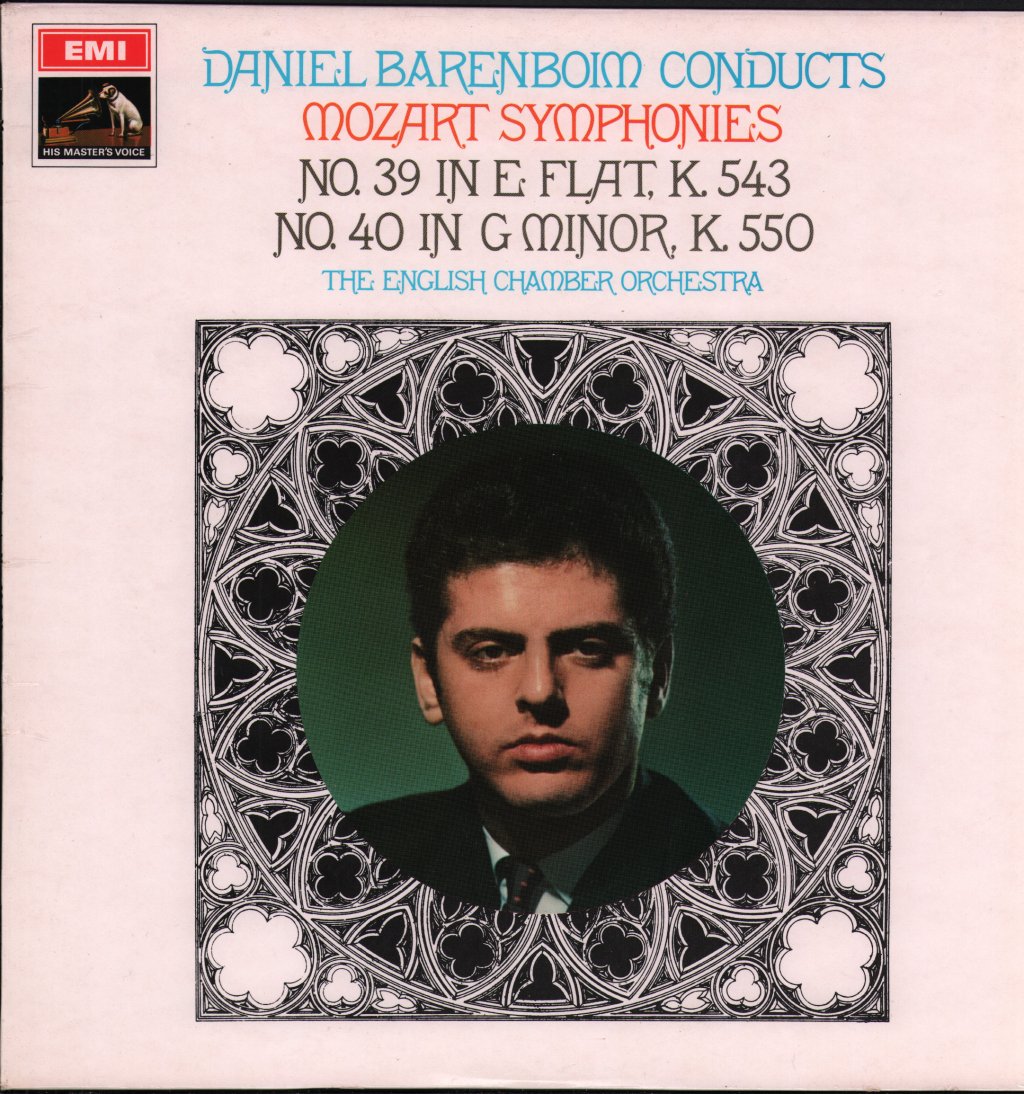Daniel Barenboim / English Chamber Orchestra - Mozart Symphonies: No. 39 In E Flat, K.543; No. 40 G Minor, K.550 - Lp