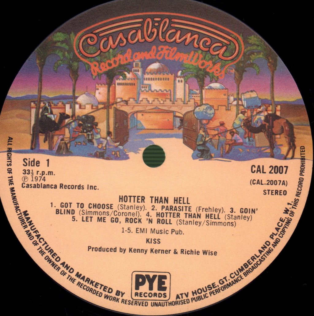 Kiss - Hotter Than Hell - Lp