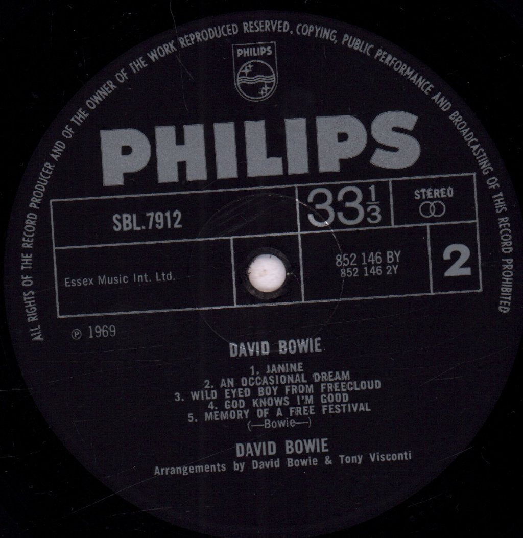 David Bowie - David Bowie - Lp