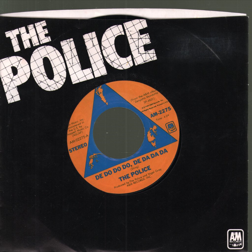 Police - De Do Do Do, De Da Da Da / Friends - 7 Inch