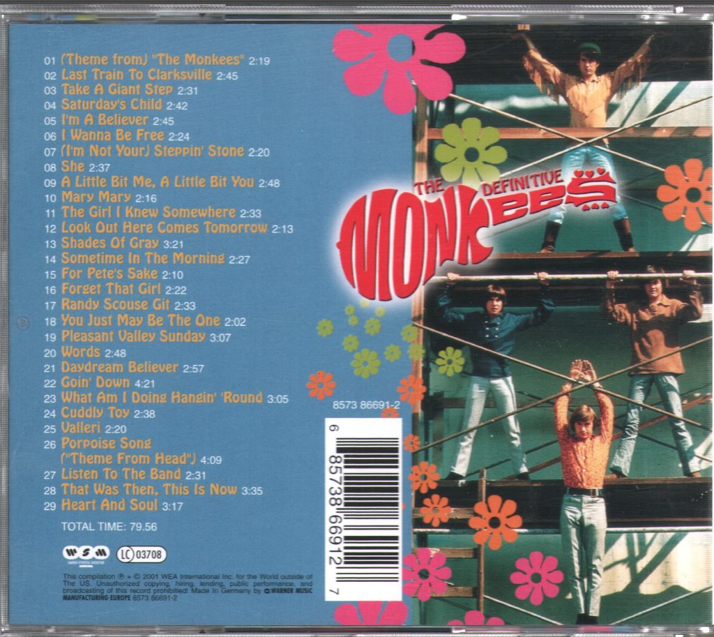 Monkees - Definitive Monkees - Cd