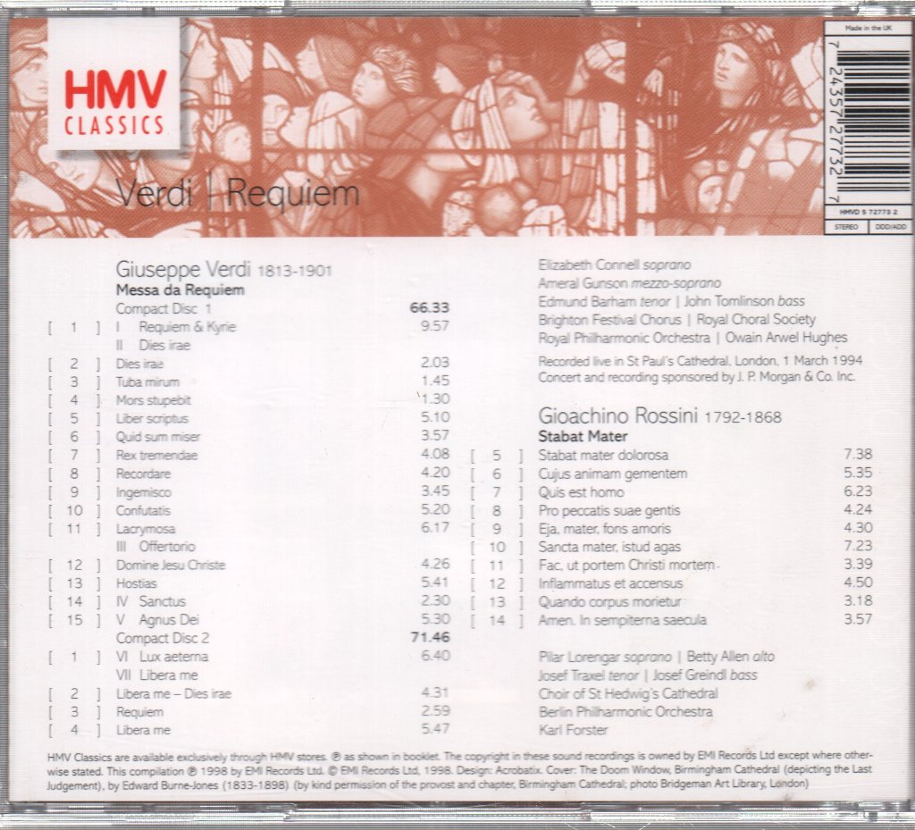 Verdi - Requiem - Double Cd