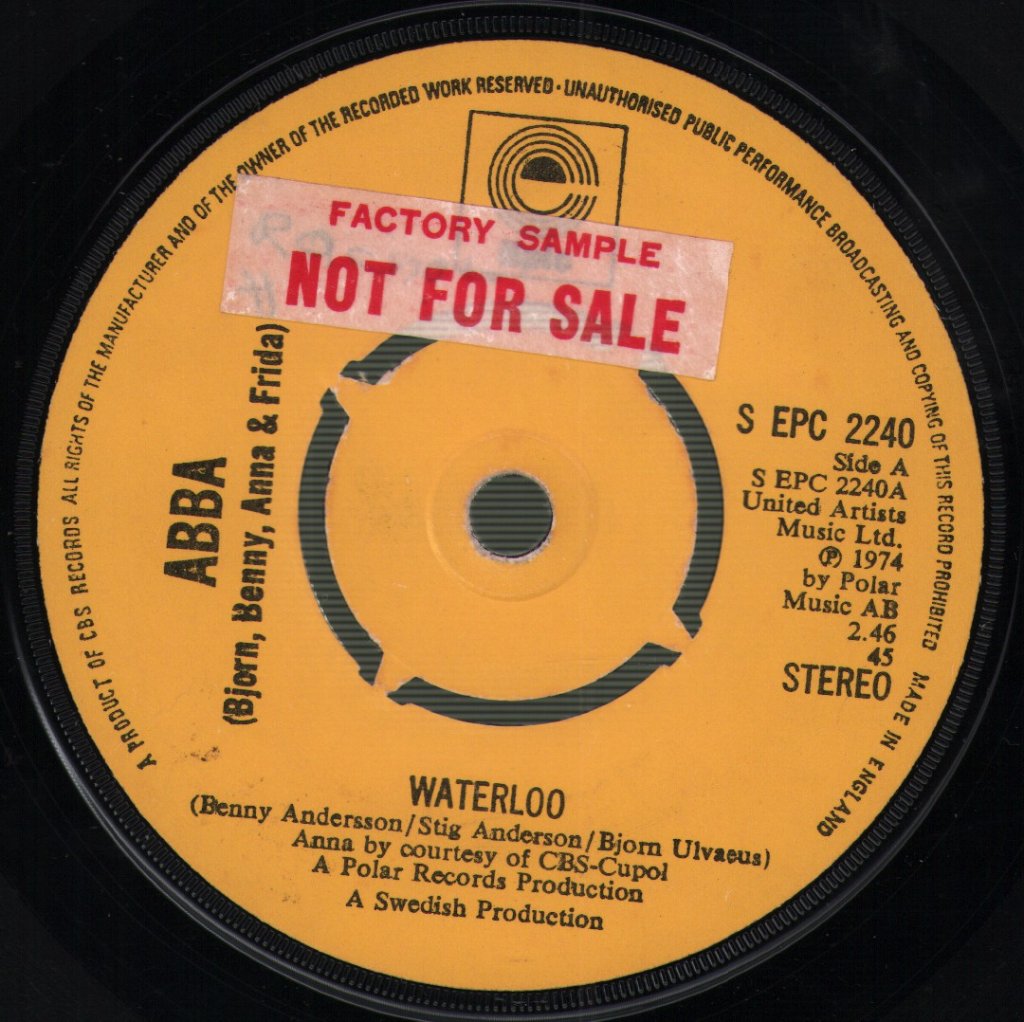 ABBA - Waterloo - 7 Inch