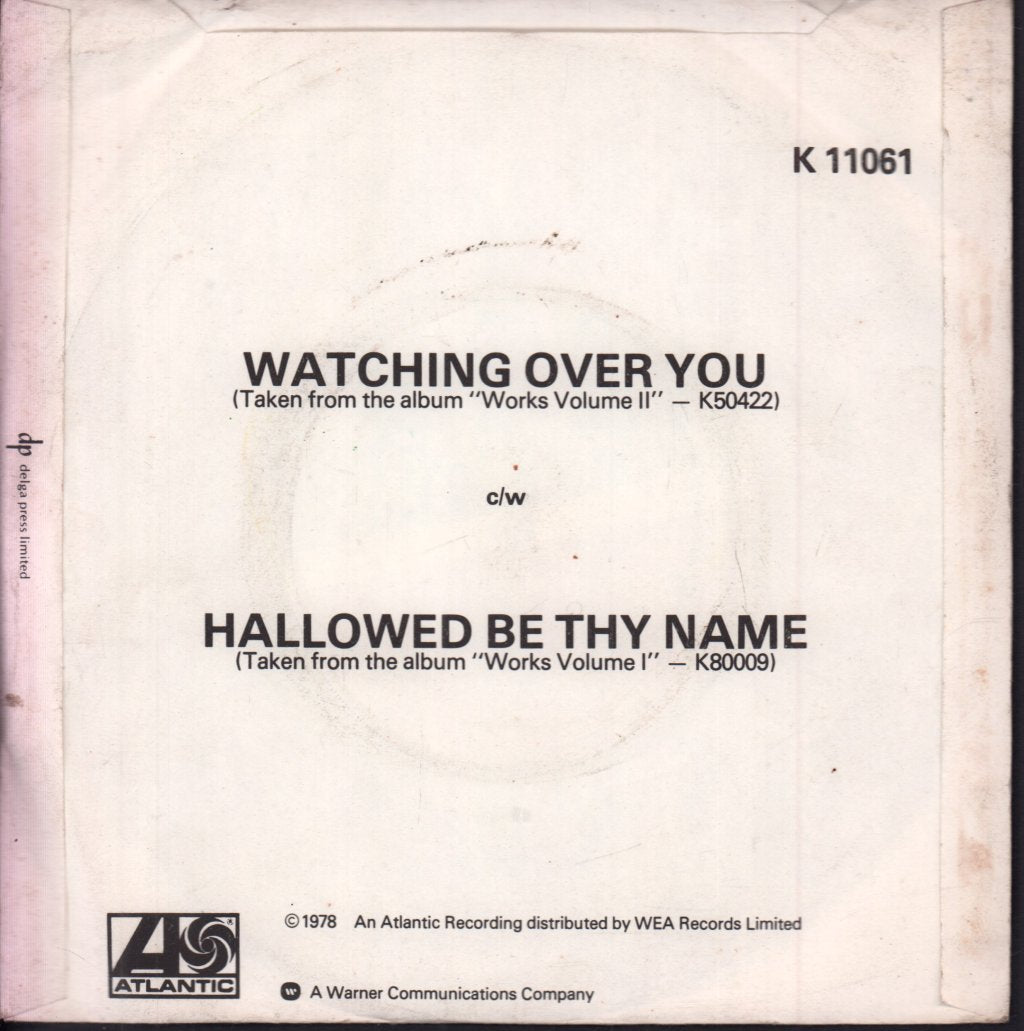 Greg Lake - Watching Over You - 7 Inch