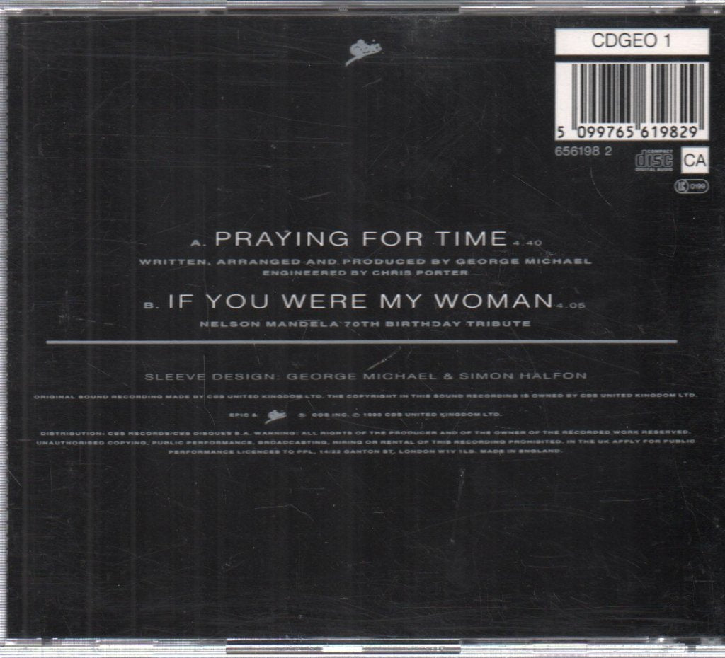 George Michael - Praying For Time - Cd