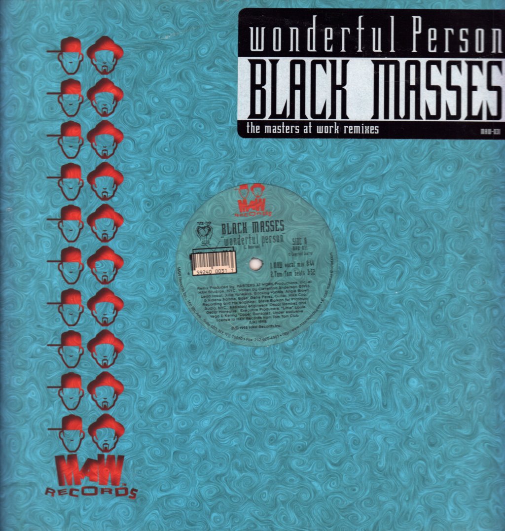 Black Masses - Wonderful Person (The Masters At Work Remixes) - 12 Inch
