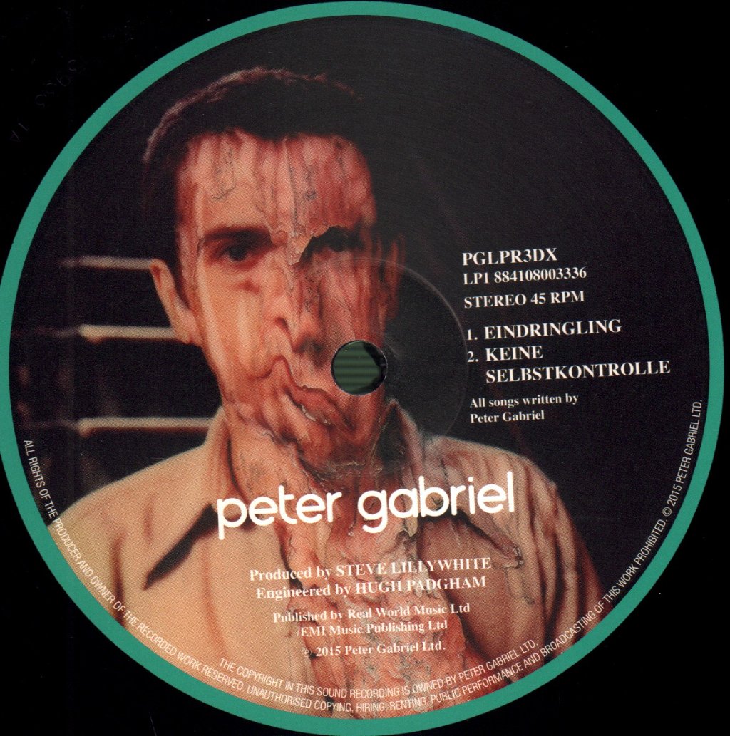 Peter Gabriel - Ein Deutsches Album - Double Lp