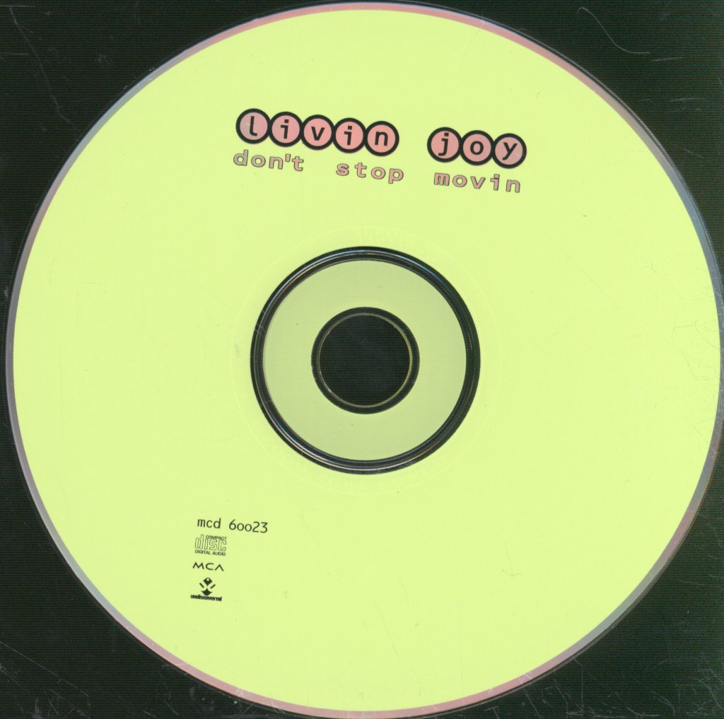 Livin' Joy - Don't Stop Movin - Cd