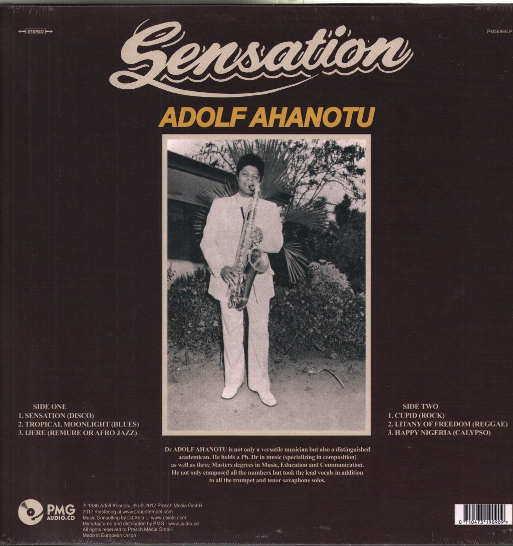 Dr. Adolf Ahanotu - Sensation - Lp