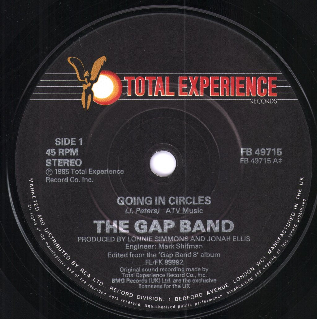 Gap Band - Going In Circles - 7 Inch