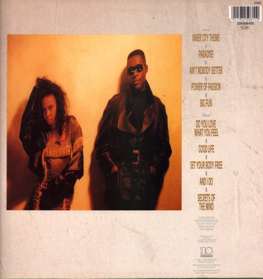 Inner City - Paradise - Lp