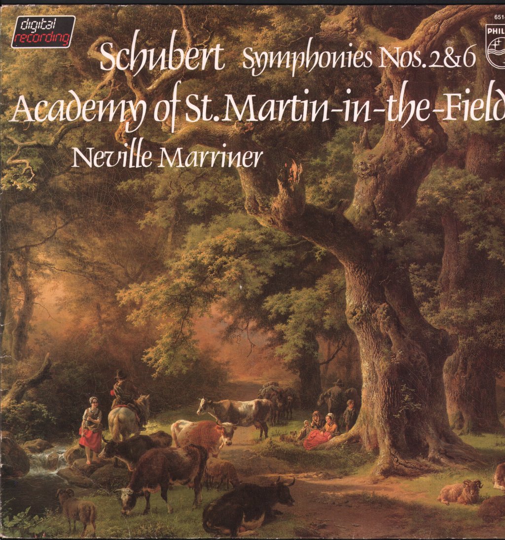 Neville Marriner / Academy Of St. Martin In The Fields - Schubert - Symphonies Nos. 2 & 6 - Lp