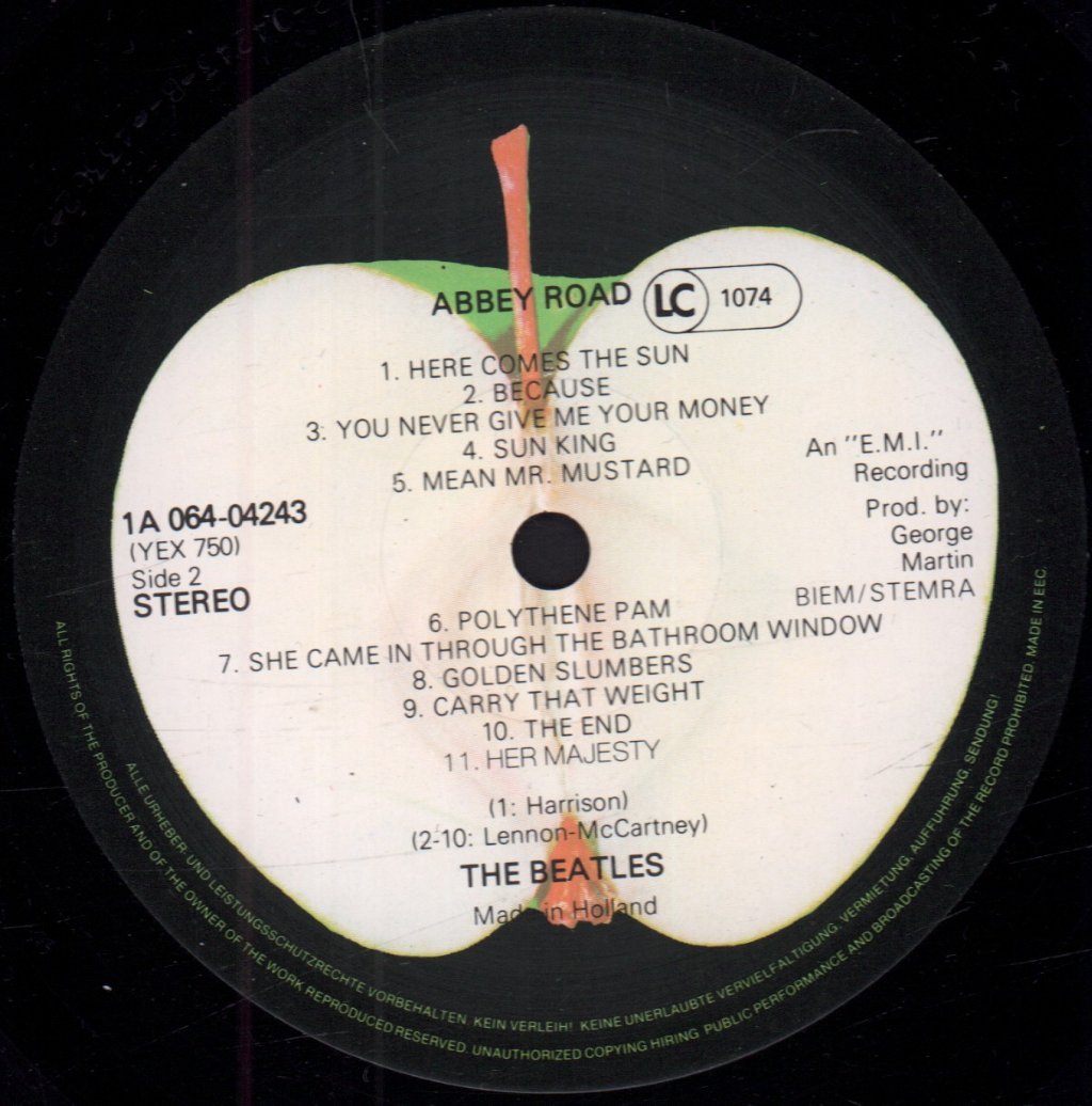 Beatles - Abbey Road - Lp