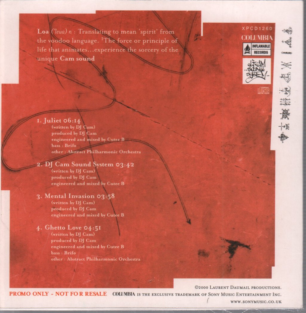 Dj Cam - Loa Project - Cd