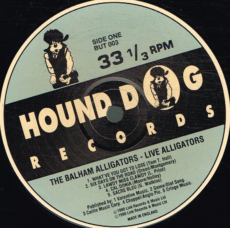 Balham Alligators - Live Alligators - Lp