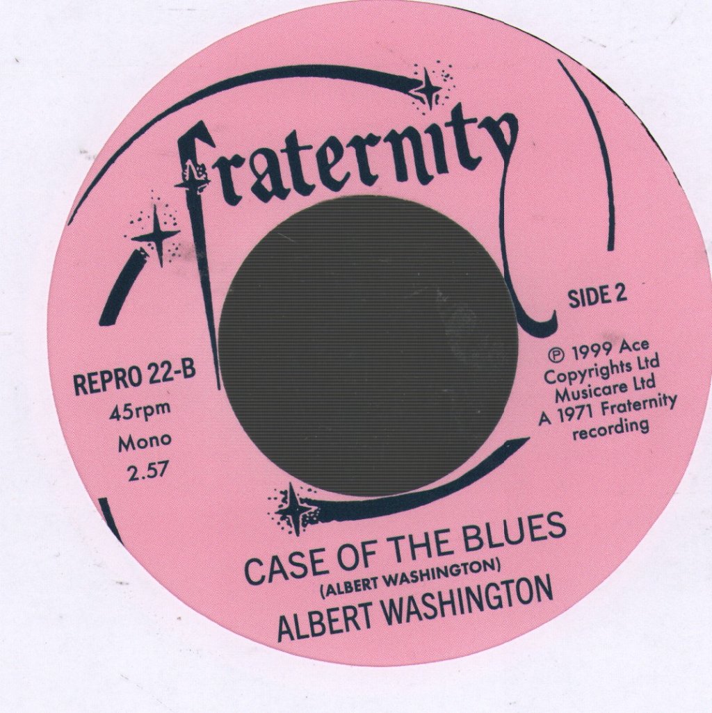 Albert Washington And The Kings - I'm The Man - 7 Inch