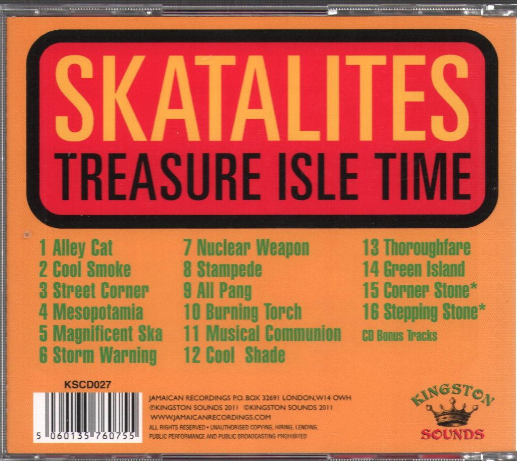 Skatalites - Treasure Isle Time - Cd