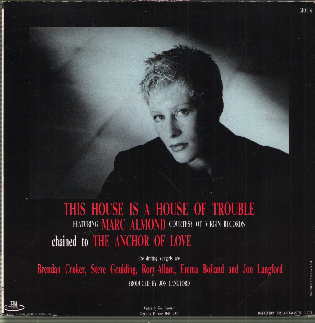 Sally Timms And The Drifting Cowgirls - This House Is A House Of Trouble - 7 Inch