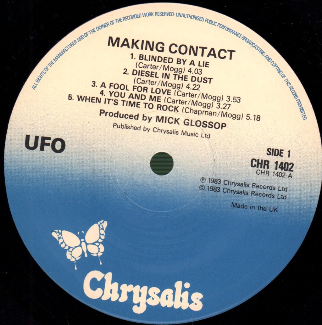 UFO - Making Contact - Lp